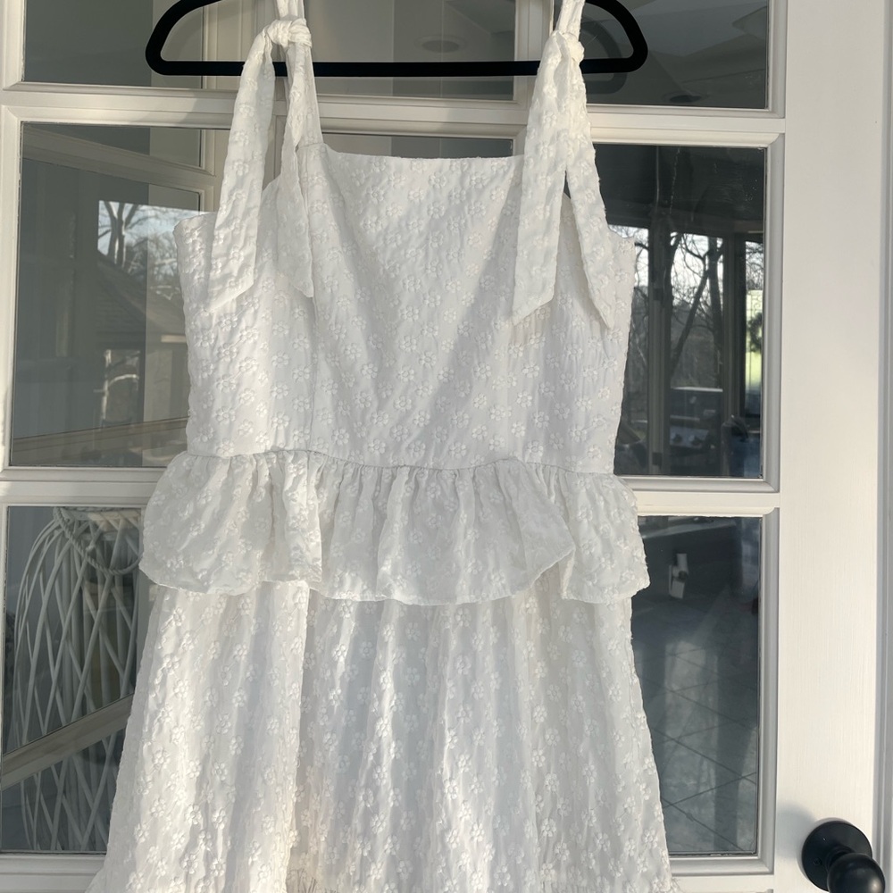 Corey Lynn Calter Anthropologie Ruffle Dress - Sz Large NWOT